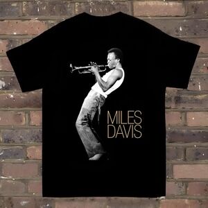 Miles Davis Birth Of The Cool For Fans Tee Shirt Black
